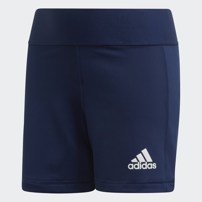 adidas Alphaskin Volleyball Shorts - Blue | Kids' Volleyball | $25 - adidas  US