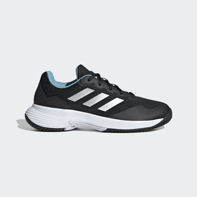 adidas Gamecourt Tennis Shoes - Black | | adidas US