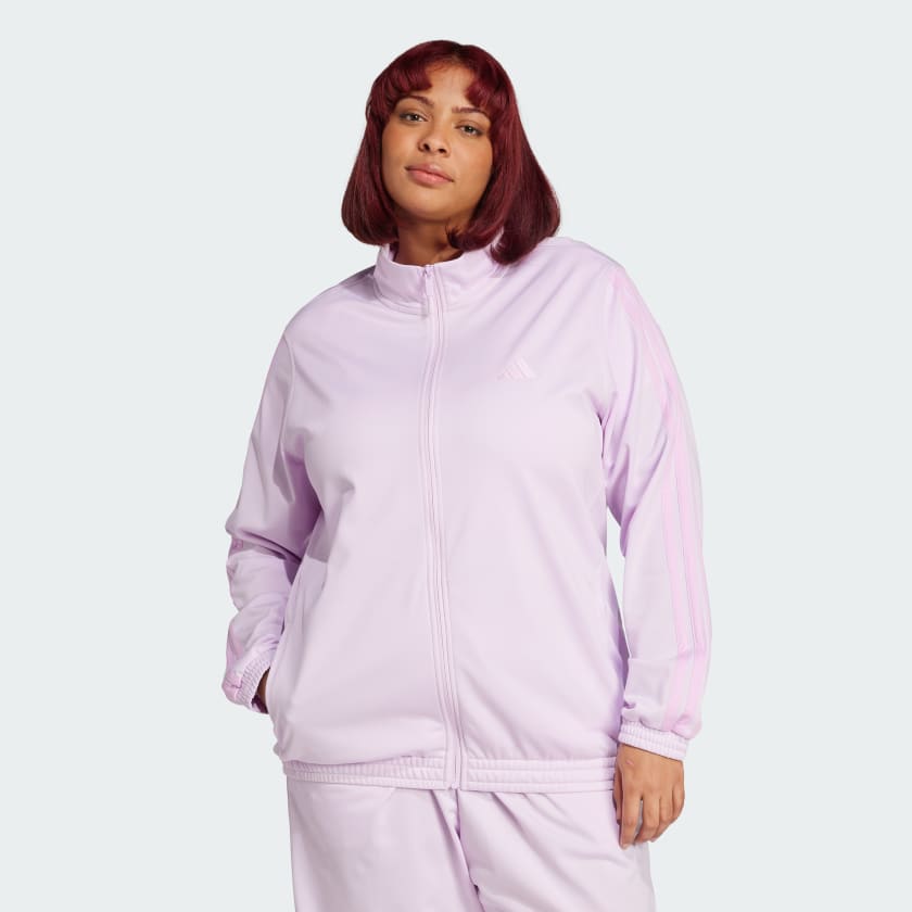 アディダス adidas トラックジャケット ジャージ ピンク スリー