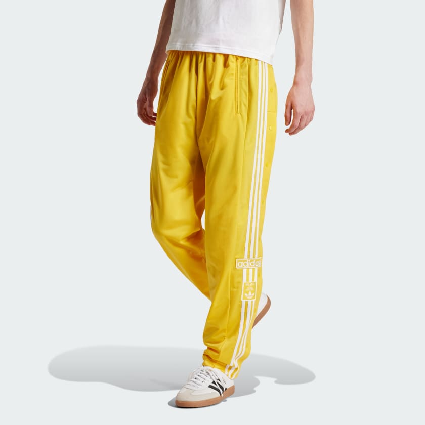 Frozen yellow adidas pants shop
