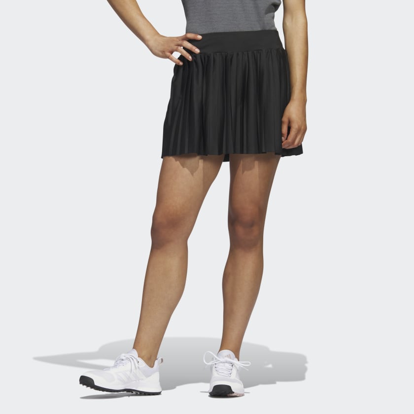 adidas Ultimate365 Tour Pleated 15-Inch Golf Skort - Black