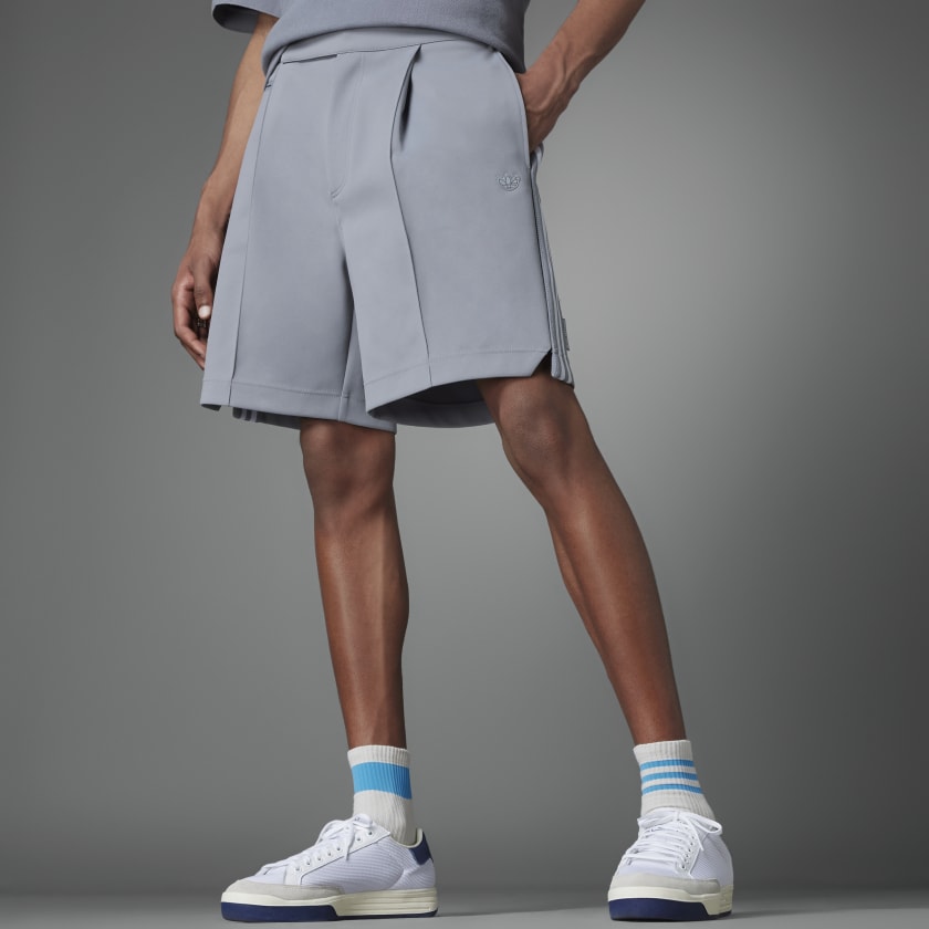 adidas Blue Version Tie-Break Shorts - Grey | adidas Philippines