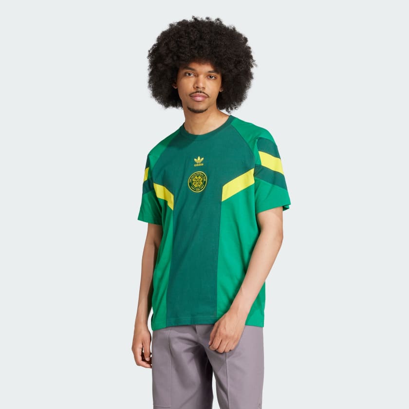 Adidas celtics t shirt clearance