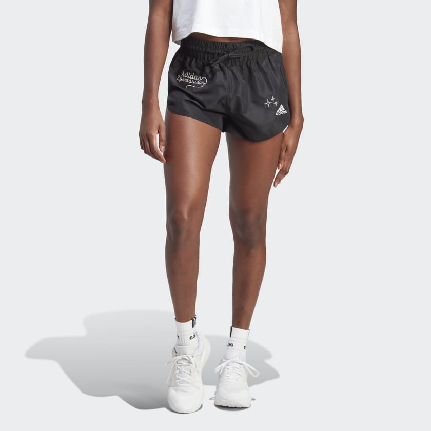 adidas Scribble Woven Shorts - Black