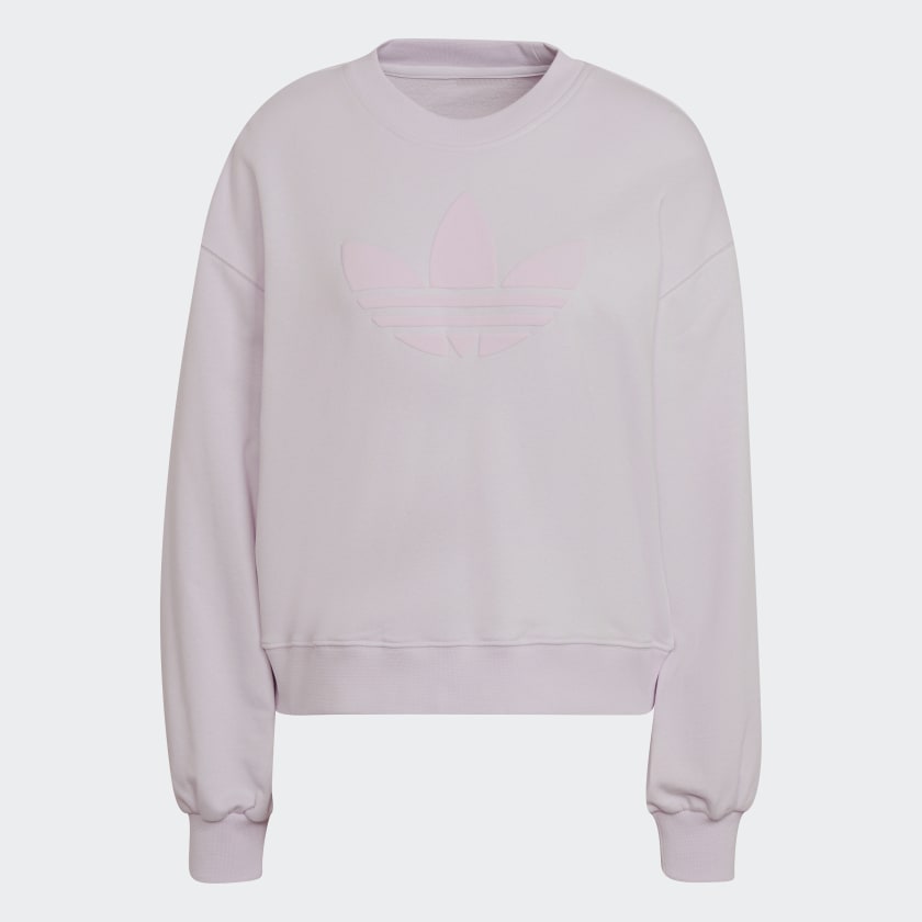 Light pink adidas sweatshirt hot sale