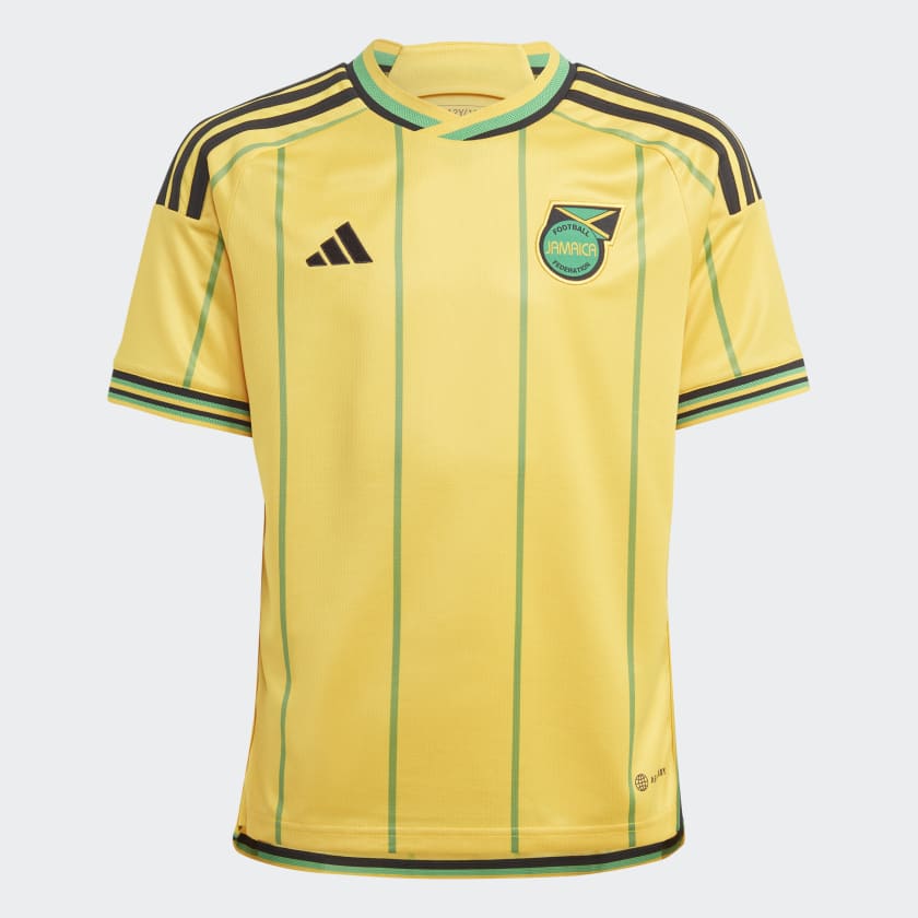 editorial Mente Torbellino Camiseta primera equipación Jamaica 23 - Oro adidas | adidas España