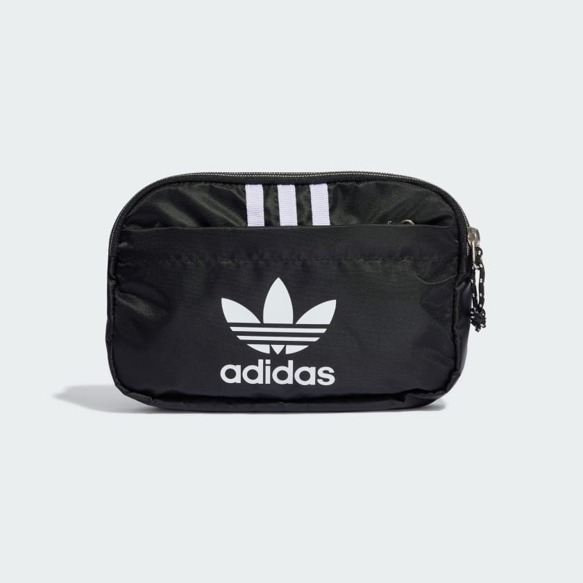 Adidas fanny pack hot sale black