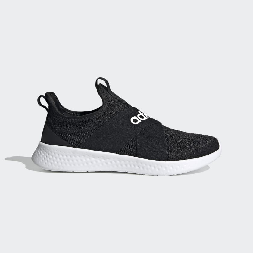 black slip on adidas shoes