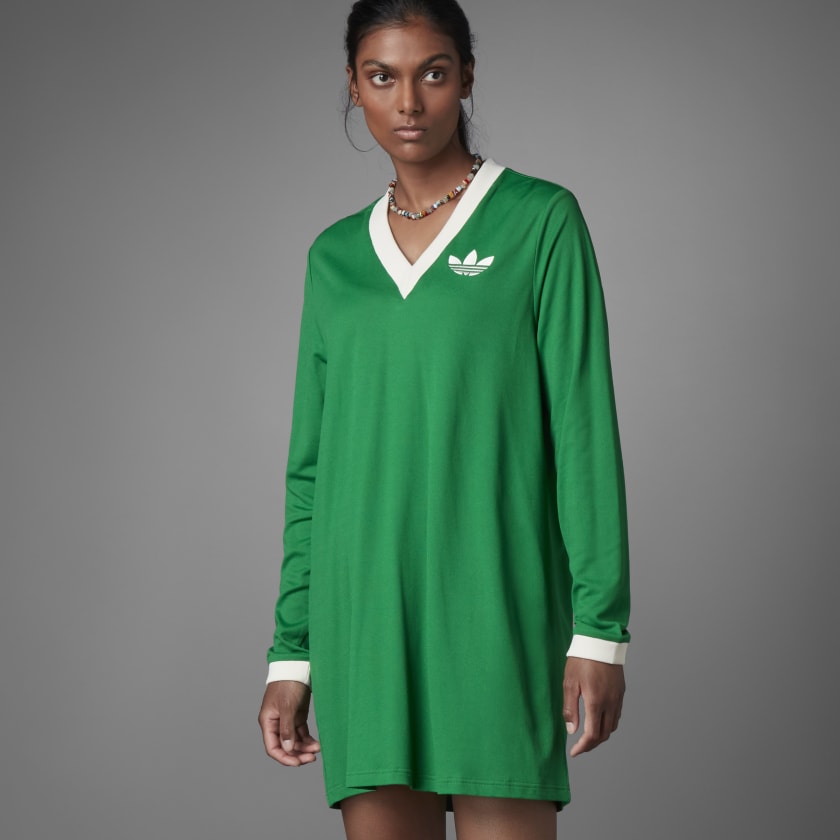 oyente Unir Meandro Vestido camiseta Adicolor Heritage Now Cali - Verde adidas | adidas España