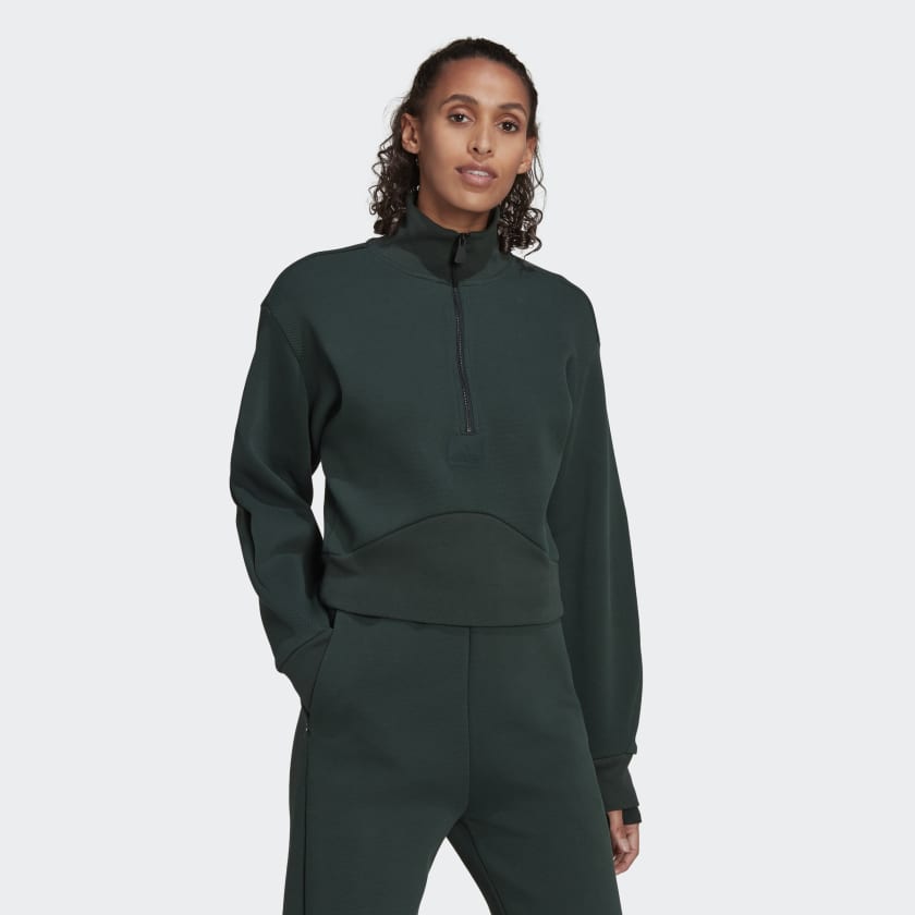 adidas BOA Sweatshirt - Green | Women's Lifestyle | adidas US