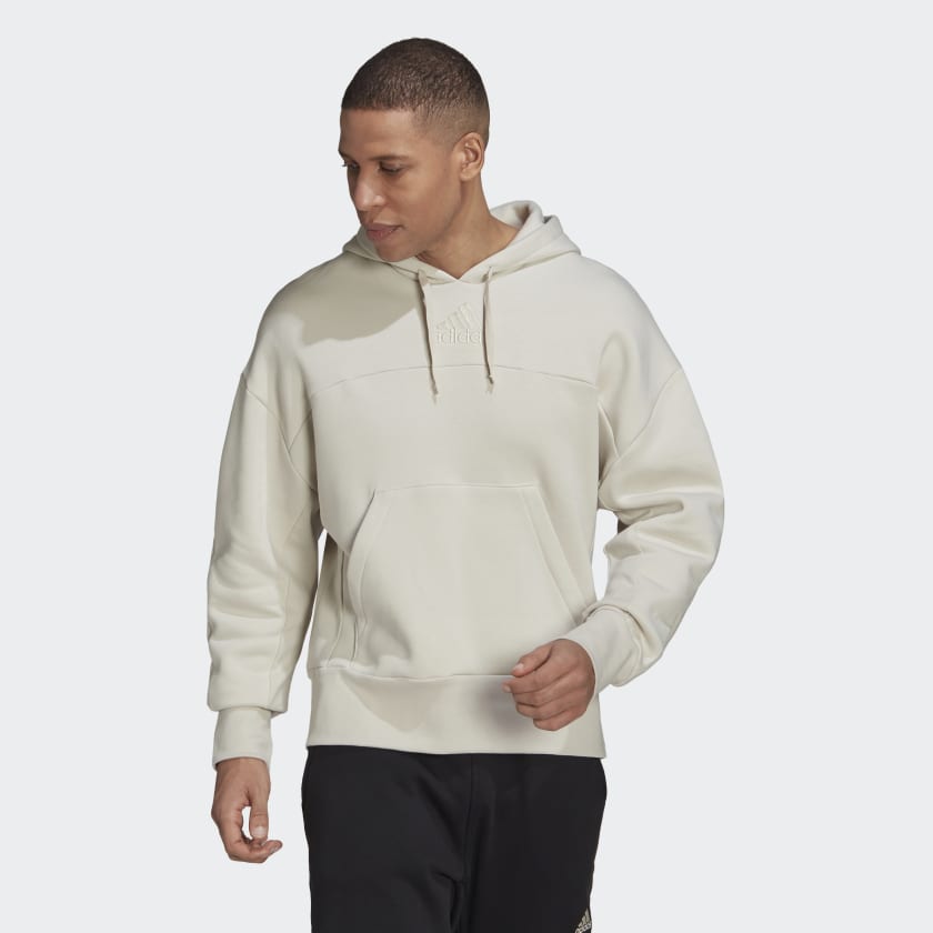 adidas Buzo de Felpa con Capucha Studio Lounge Beige adidas