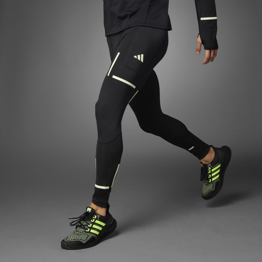 adidas X-City Reflect At Night Running Tights - Black | Men's Running |  adidas US