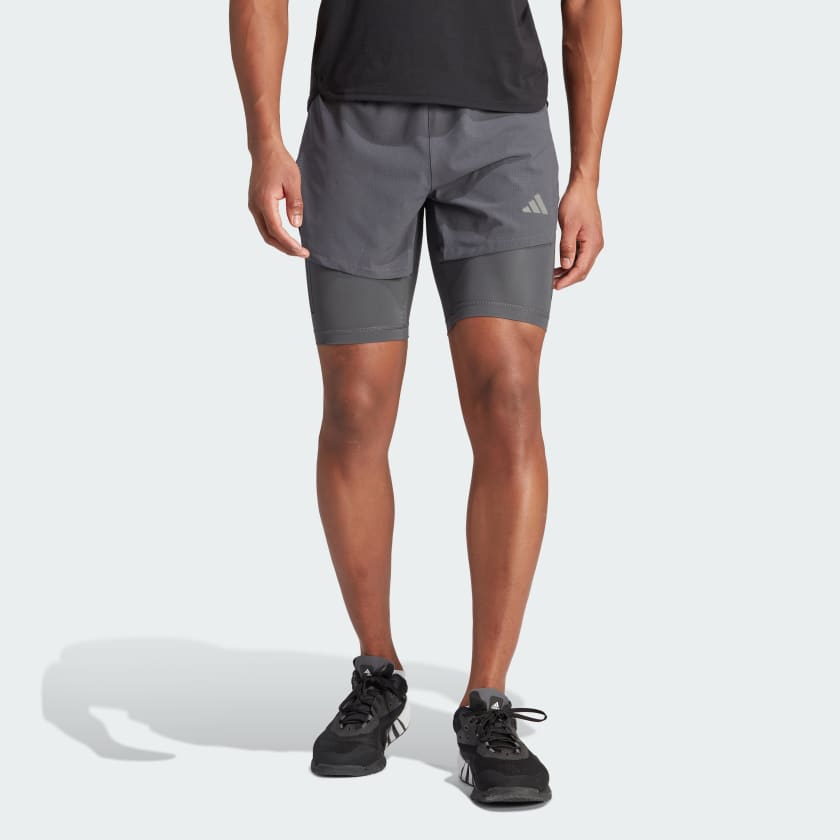 2 in 1 new arrivals training shorts