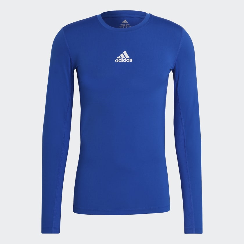 Buy the adidas Compression Longin Top in Blue | adidas UK