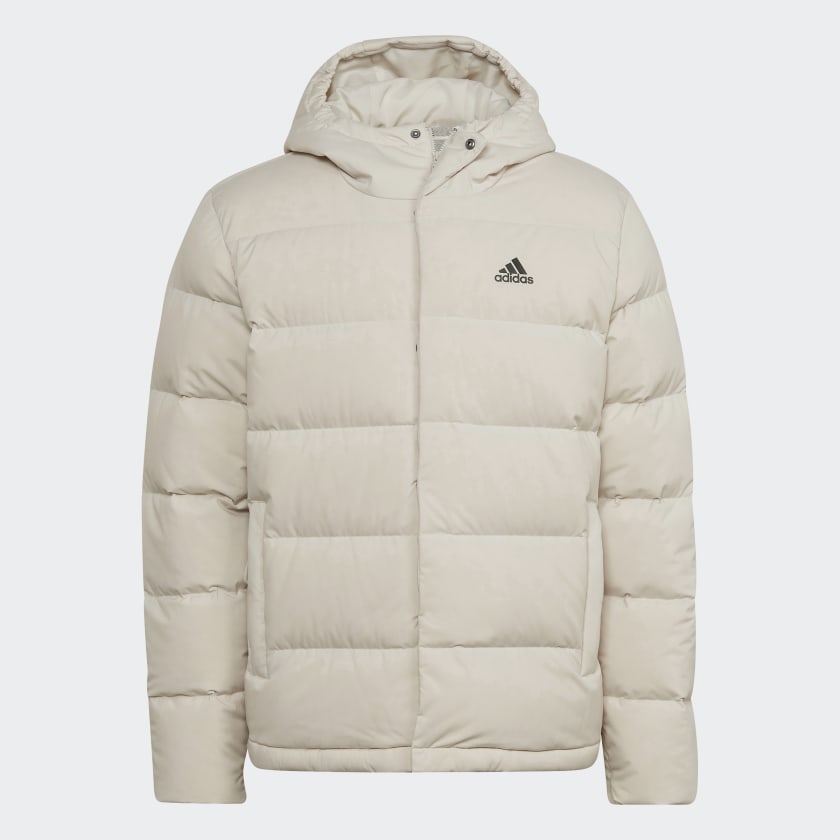 adidas Helionic Hooded Down Mont Bej adidas Turkiye