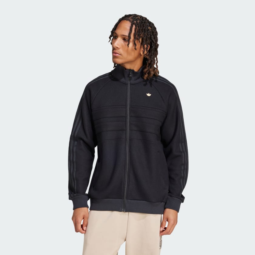 adidas Archive Track Top Black Free Shipping with adiClub adidas US
