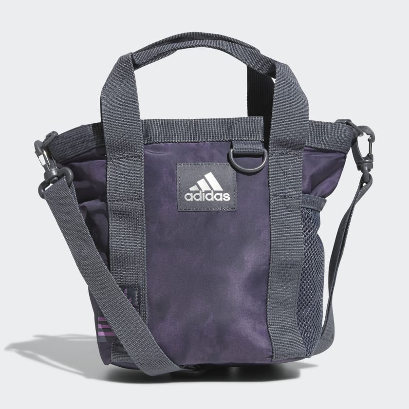 adidas Essentials Mini Tote Crossbody Bag - Purple | Women's Training