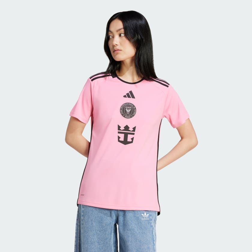 Camisa 1 Inter Miami CF 24 25 Rosa adidas adidas Brasil