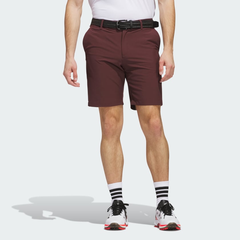 adidas Ultimate365 8.5-Inch Golf Shorts - Burgundy | Free
