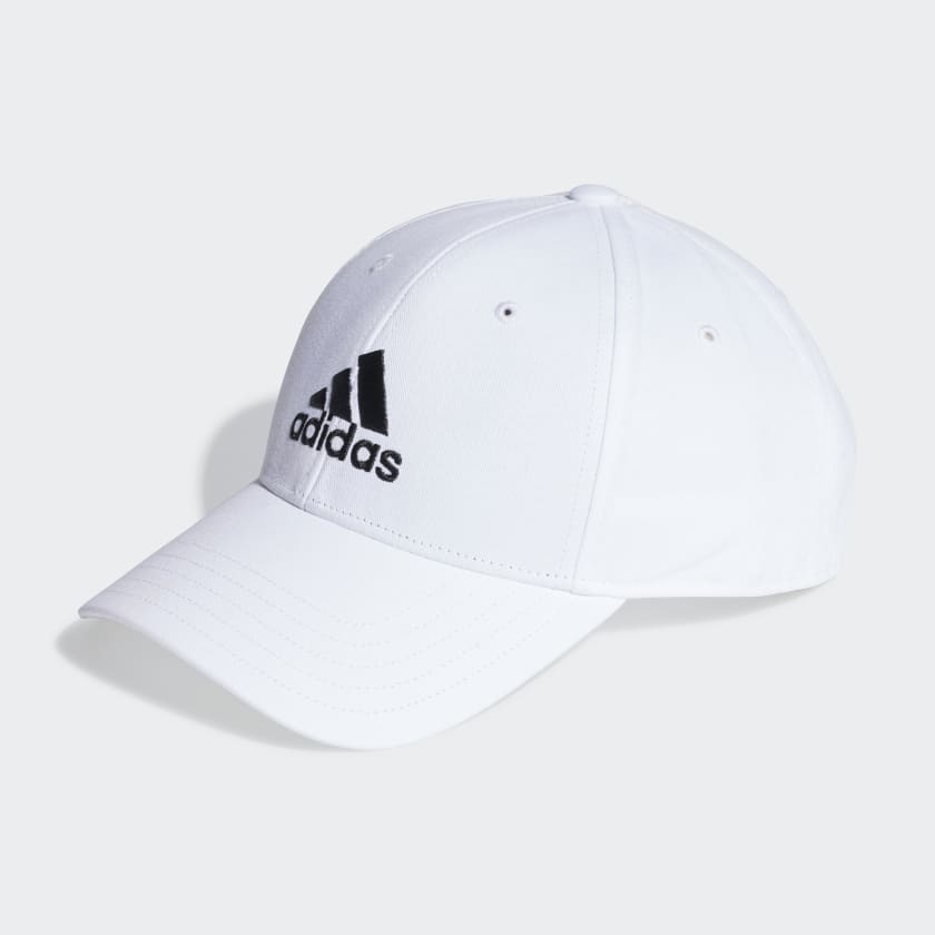 adidas White Training US Unisex Cap | Baseball Twill | Cotton - adidas