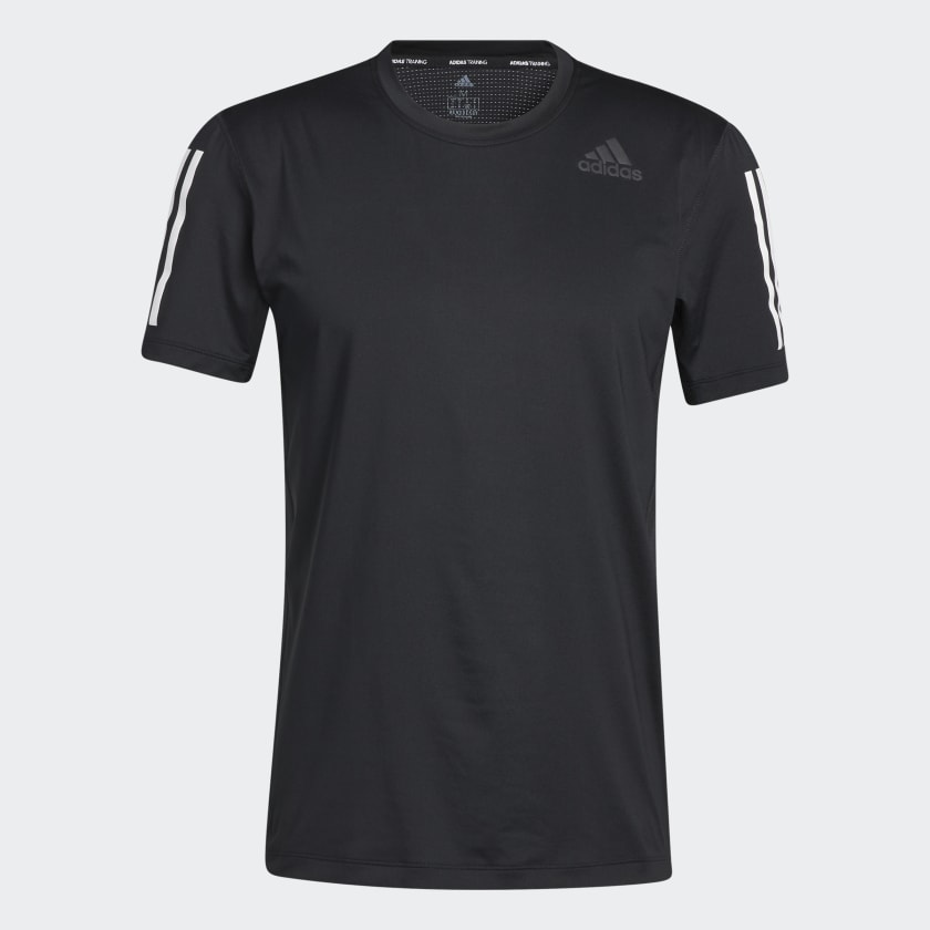 adidas Techfit 3 Stripes Fitted Tee Black adidas Thailand