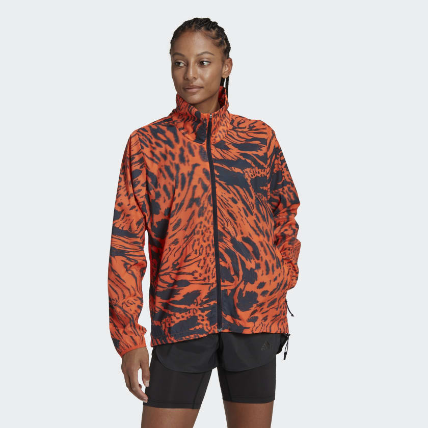 adidas Fast Running Jacket - Orange | Running | adidas US