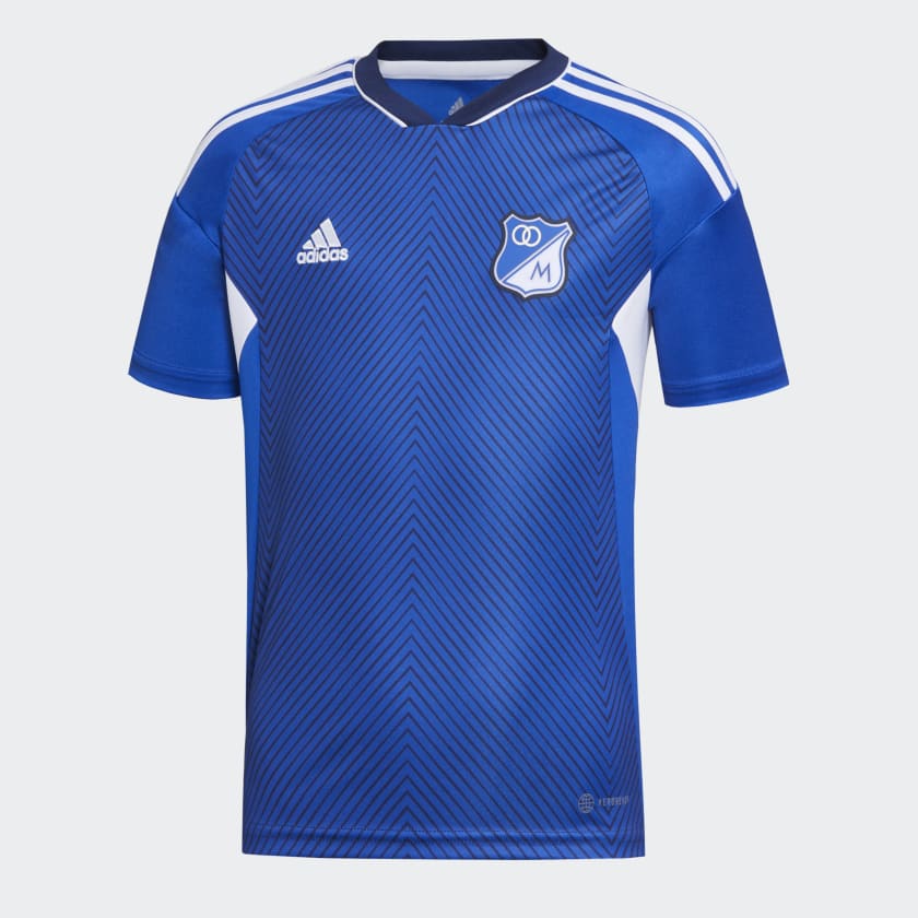 adidas Camiseta Local Millonarios FC 2023 Azul adidas Colombia
