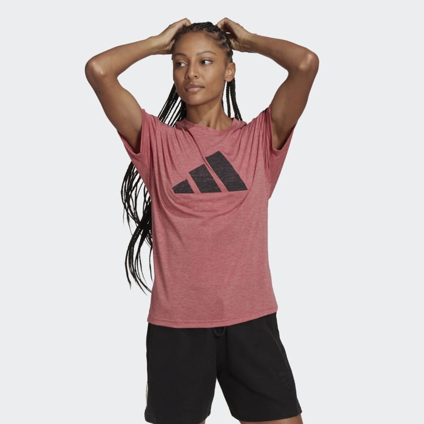 Adidas Future Icons Winners 3.0 Tee Women's Clothing Black : SM