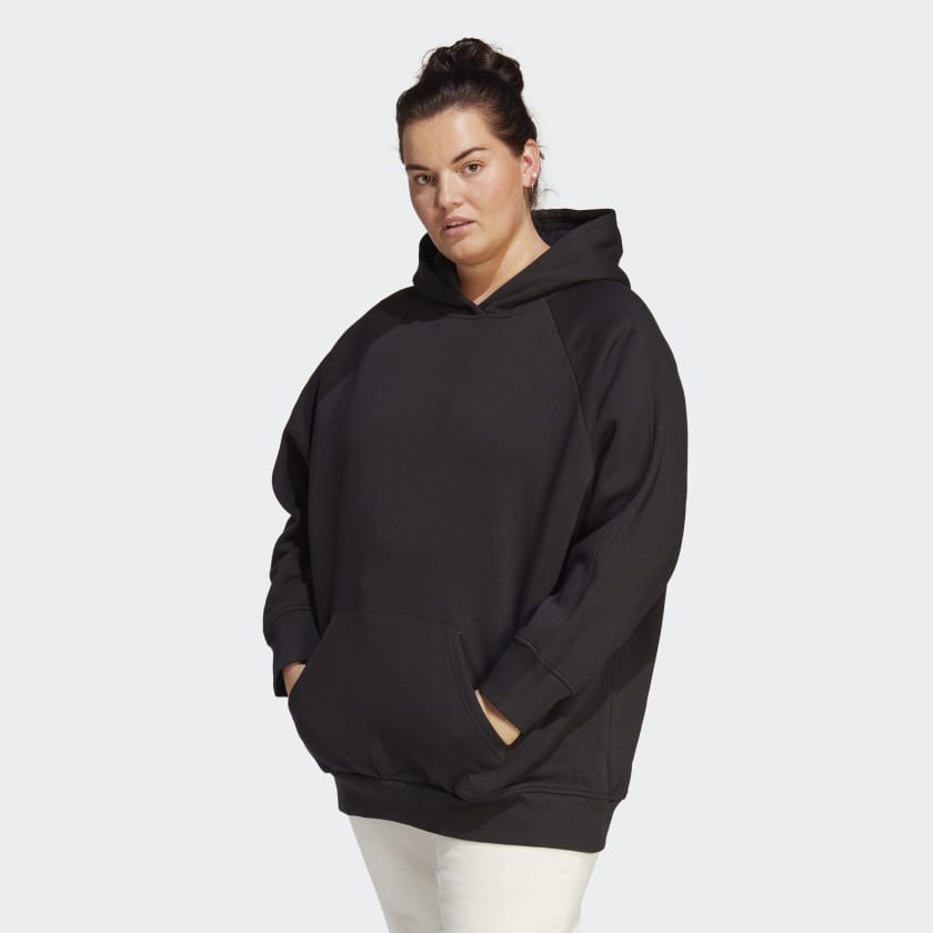 Tna Women's Extra Fleece Boyfriend Zip-Up Hoodie Sweatshirt in Cognac Size XL