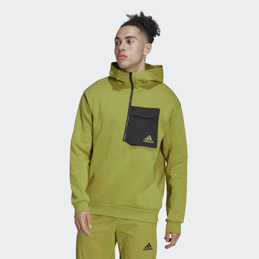 adidas Designed for Gameday Hoodie - Zielony | adidas Poland