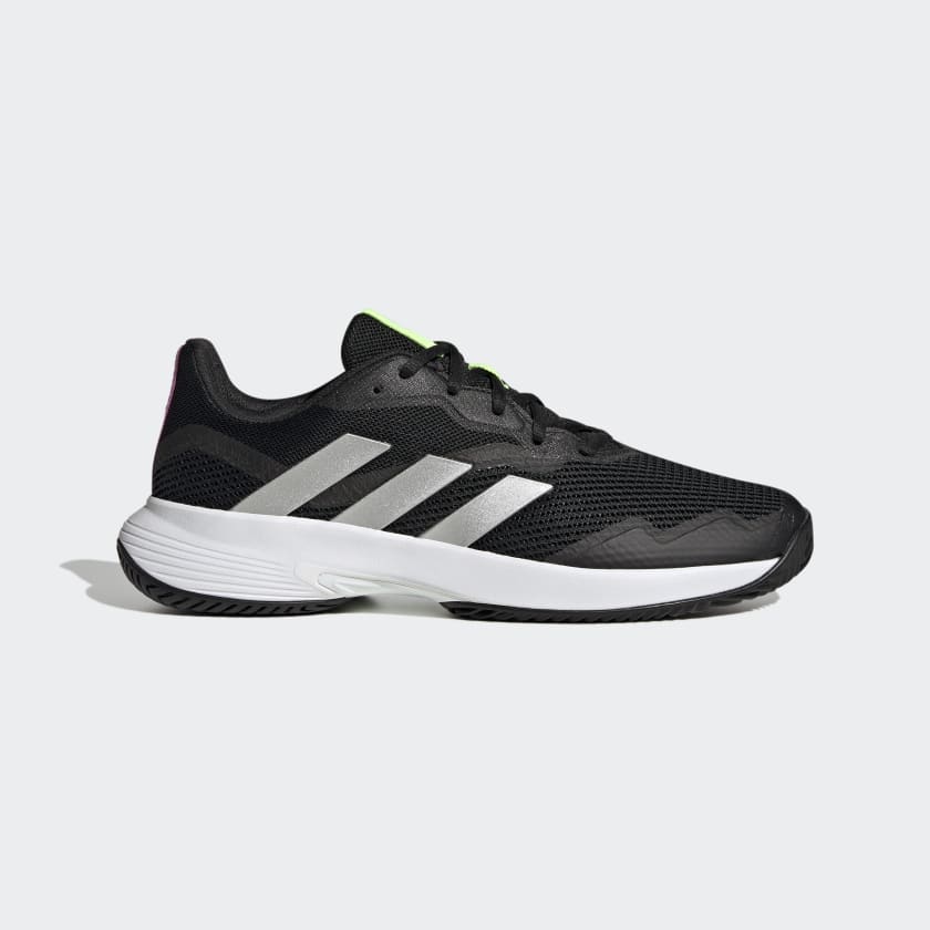 adidas Courtjam Control Tennisschoenen zwart adidas Belgium