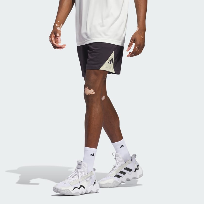 adidas Basketball Badge of Sport Shorts Purple adidas Philippines