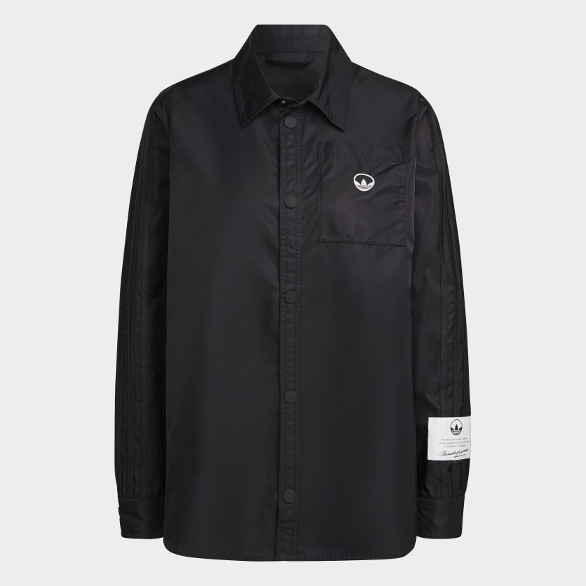 adidas Camisa de Nylon Manga Larga Negro adidas Mexico