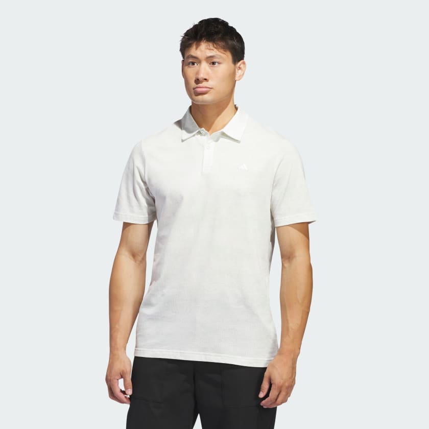 adidas Go-To Printed Mesh Polo Shirt - Green | Men's Golf | adidas US
