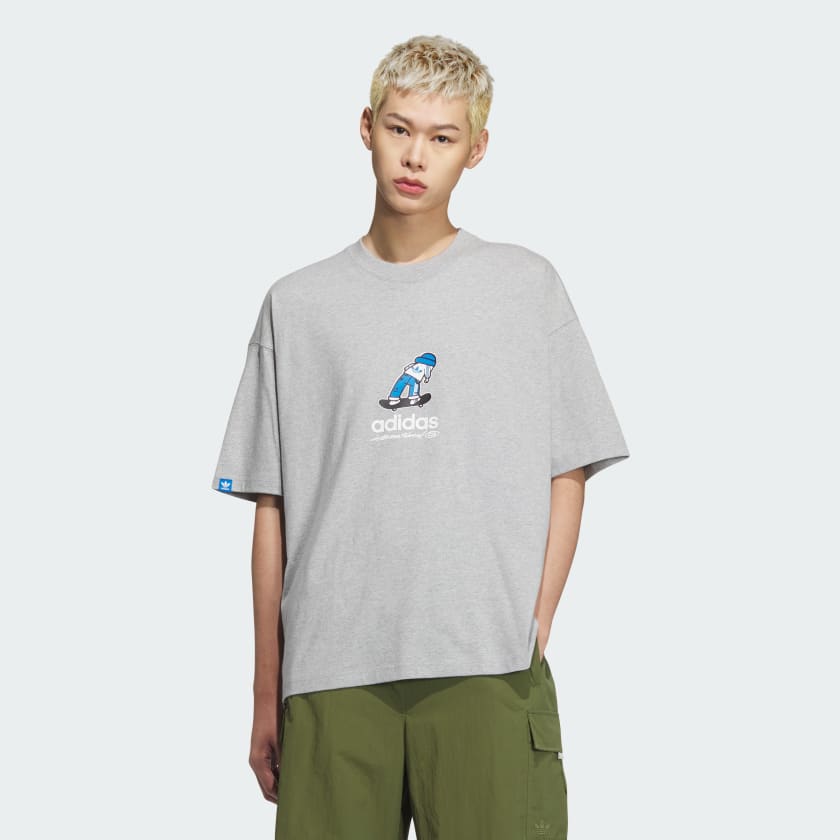 【adidas】CITY SKATE SHORT SLEEVE Tシャツ adidas City Skate Short Sleeve Tee - Grey | adidas Vietnam