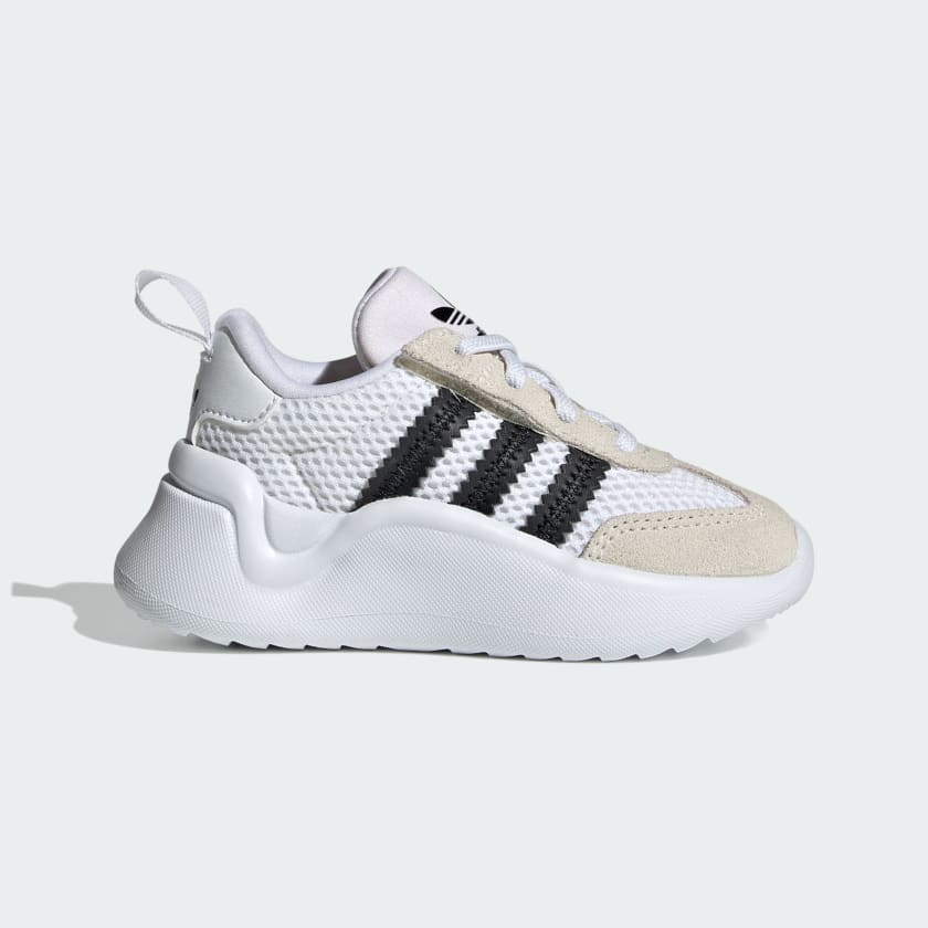 adidas Adifom 70s Comfort Closure Elastic Laces Shoes Kids White Free Shipping with adiClub adidas US