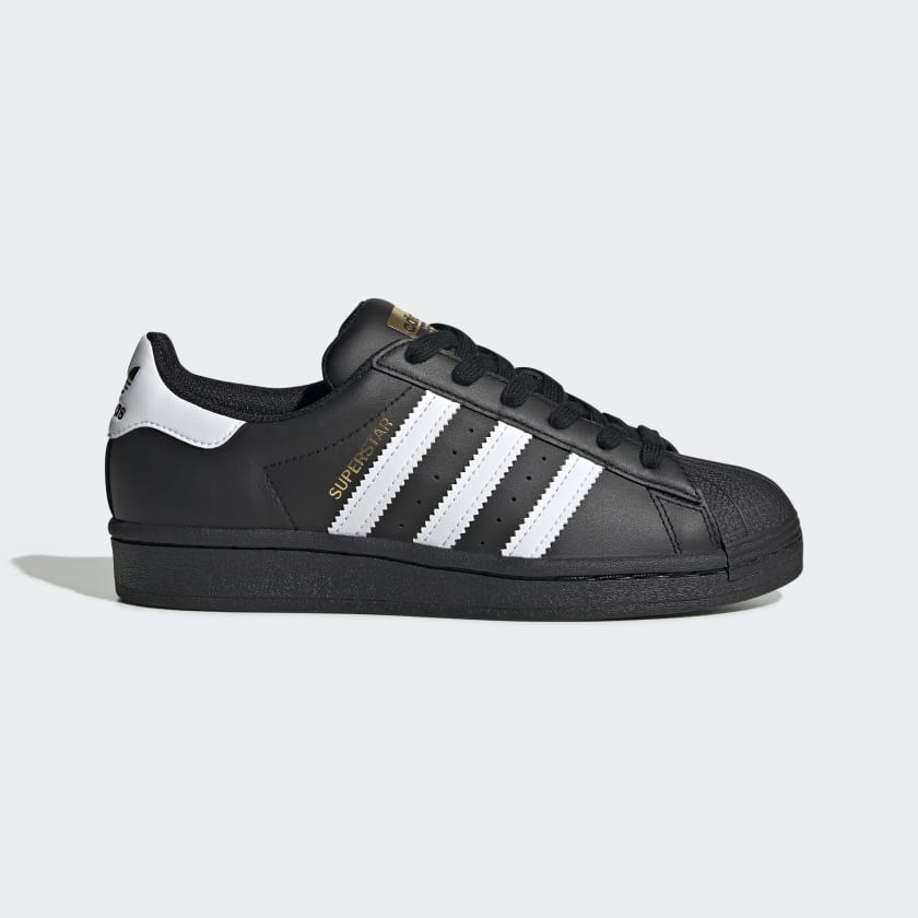 Kids Superstar Core Black and Cloud White Shoes | EF5398 | adidas US