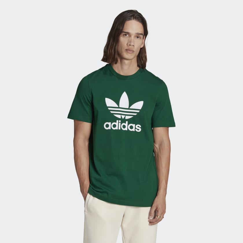 Camiseta adidas verde hombre outlet