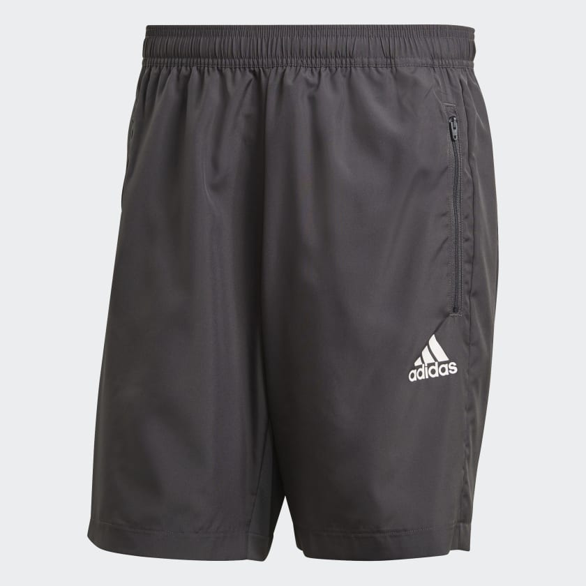 Pamflet wortel Vrijstelling adidas AEROREADY Designed to Move Woven Sport Shorts - Grey | Men's  Training | adidas US