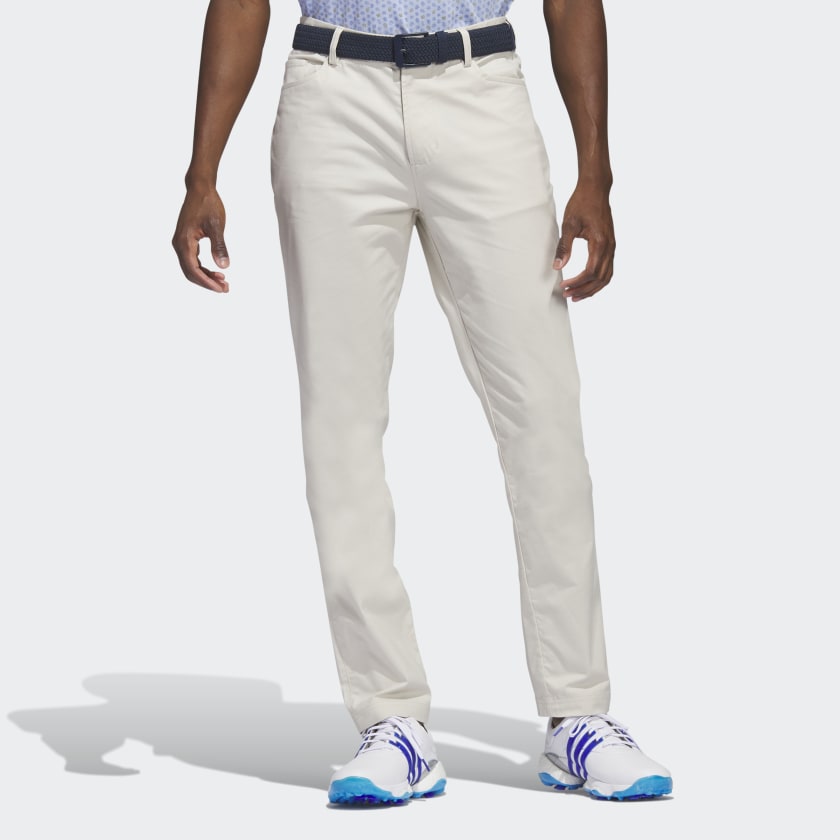 Go-To 5-Pocket Golf Trousers - Beige adidas UK