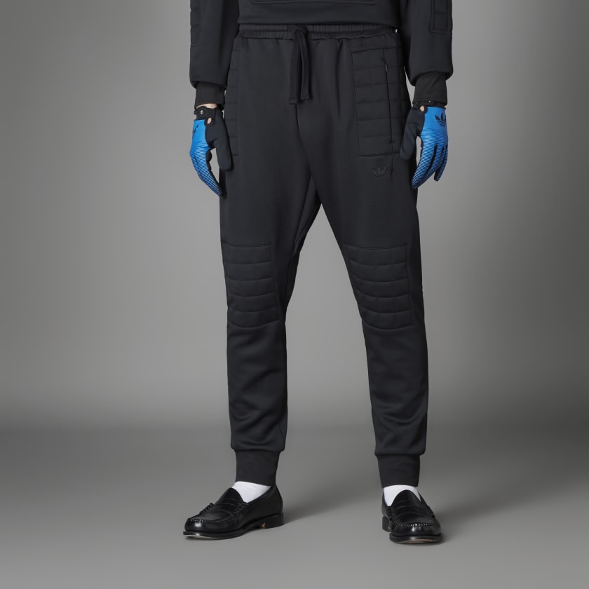 adidas Blue Version Chile 62 Quilted Pants - Black | Men's ...