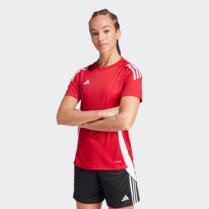 Maillot hot sale adidas rouge