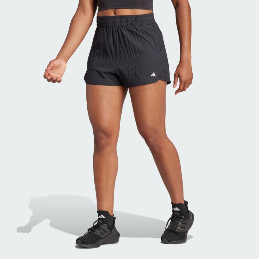 adidas Pacer 3-Stripes Woven Shorts (Plus Size) - Black | adidas Canada