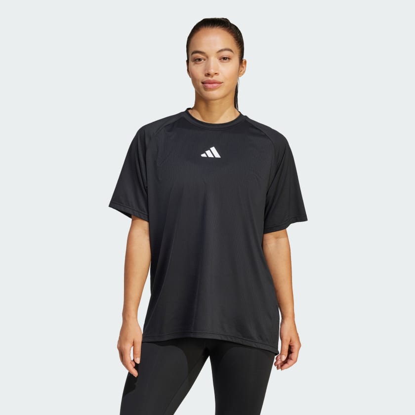 アディダス スタジオ 半袖Tシャツ - ブラック | アディダス ジャパン