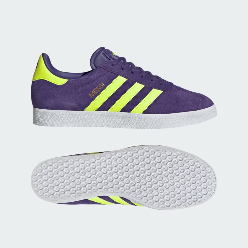 adidas Gazelle Messi Soccer Shoes Purple Free Shipping with adiClub adidas US