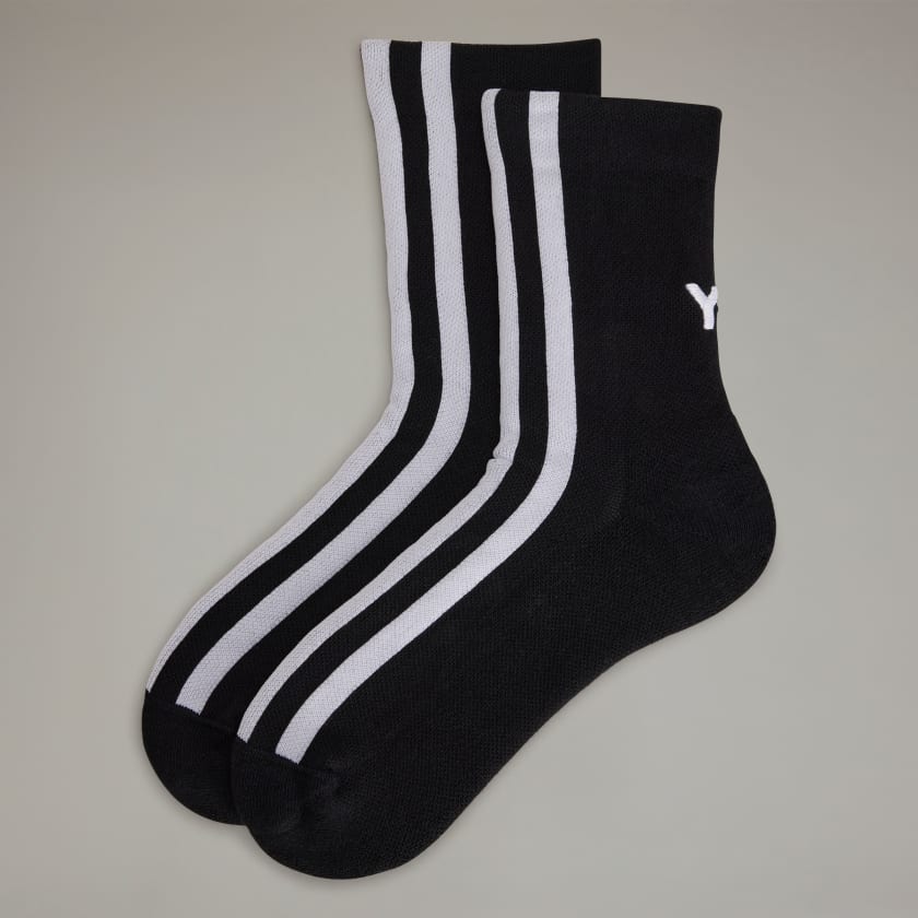 adidas Y 3 Stripes Socks Black Free Shipping with adiClub adidas US