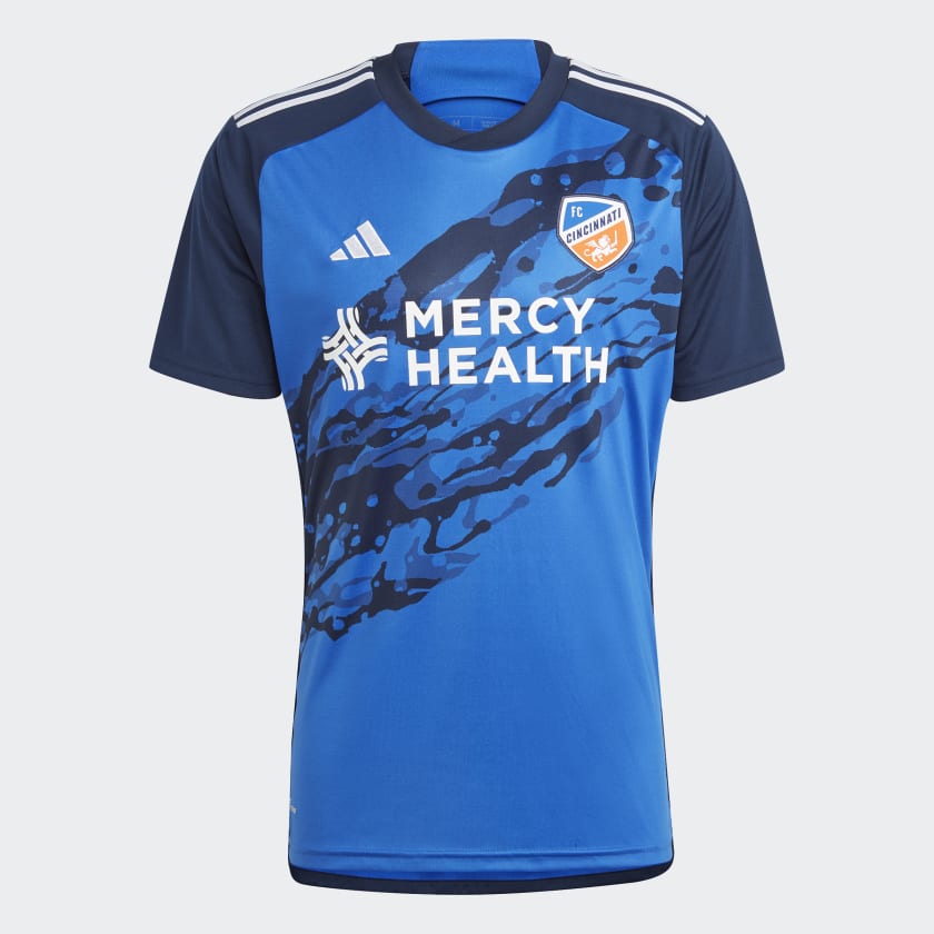 adidas FC Cincinnati 23 24 Home Jersey Blue Free Shipping with adiClub adidas US