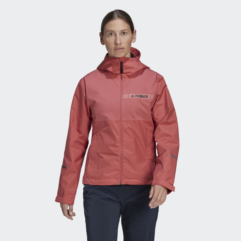 adidas Terrex Multi RAIN.RDY 2 Layer Regenjack rood adidas Belgium
