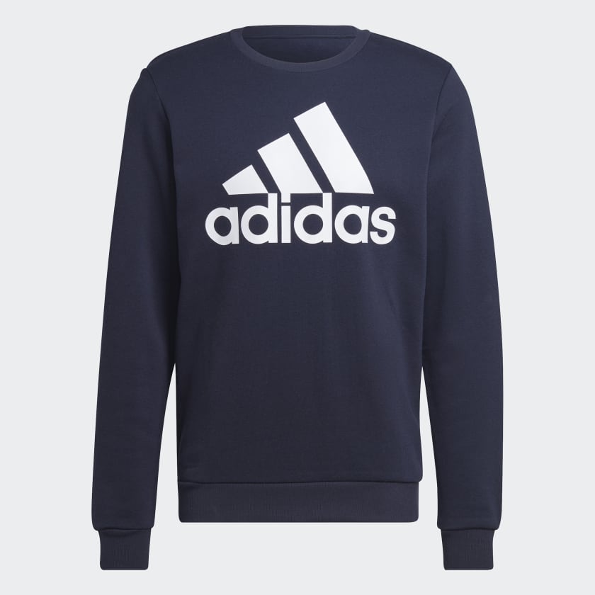 Adidas logo crew neck sweatshirt sale