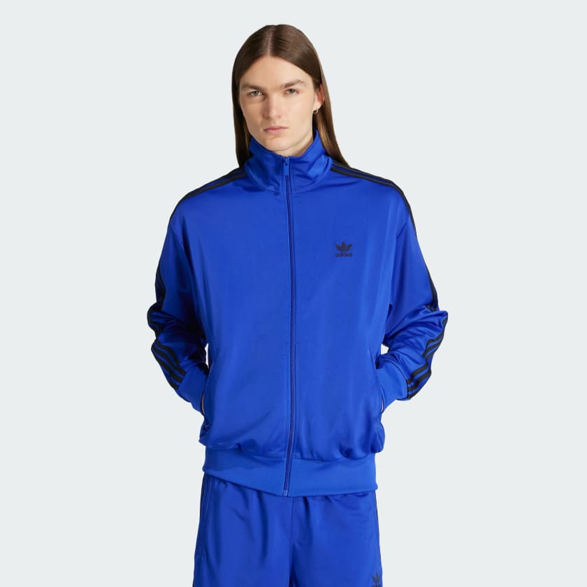 郵送買取 新品5台以上送料無料キャンペーン中！！  Firebird Classics Adicolor adidas Track Free | Blue - Jacket トップス